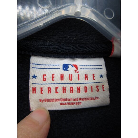 Boston Red Sox Jacket Medium Genuine Merchandise Fleece Windbreaker - Picture 9 of 12